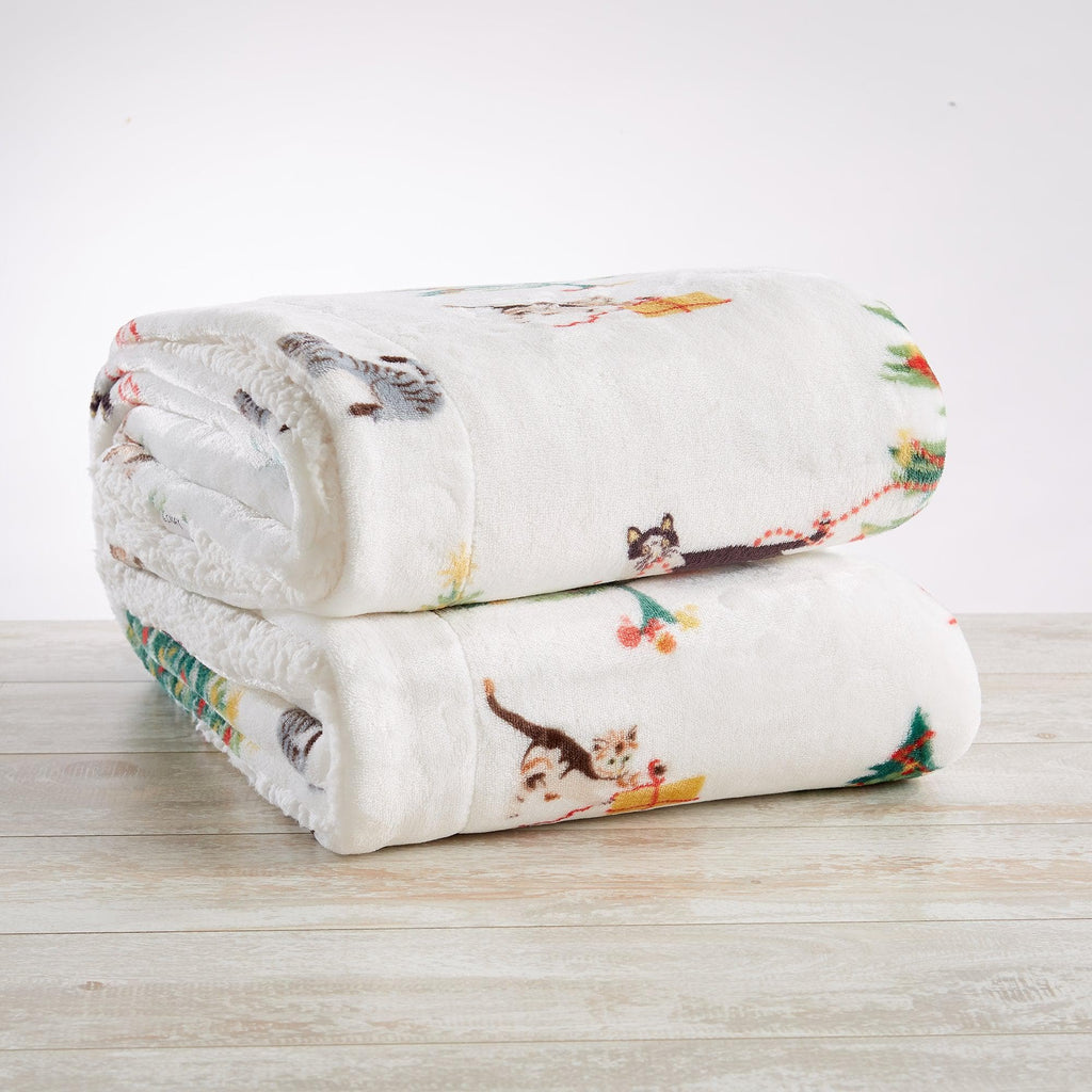 Holiday Sherpa Throw - Esmay Collection
